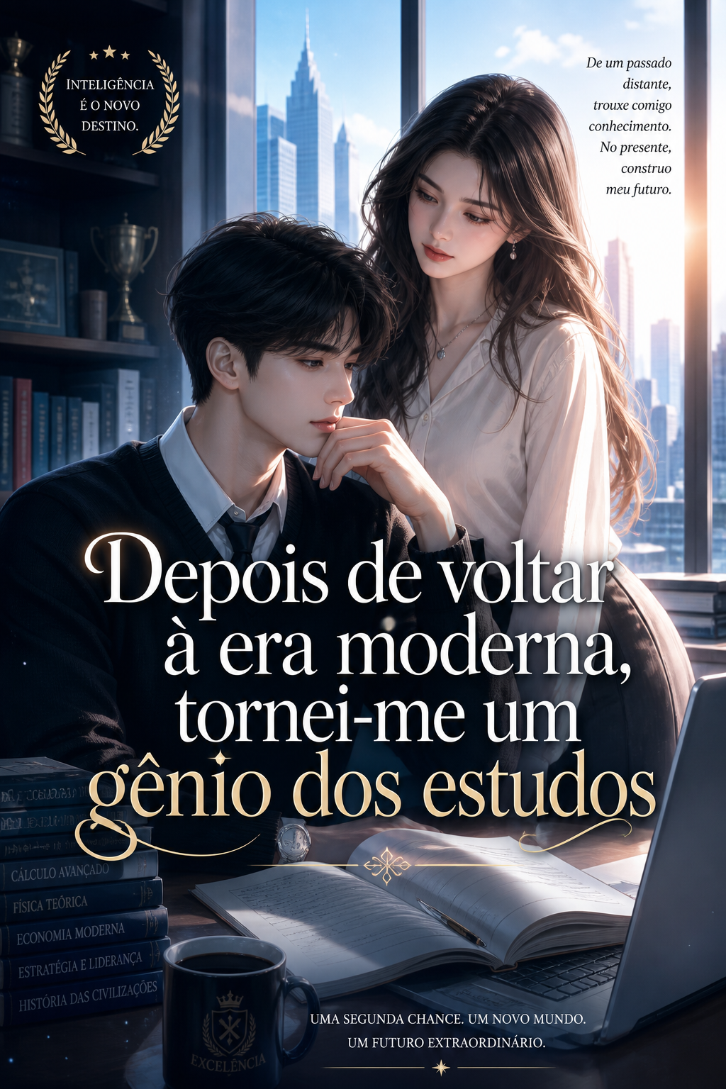 Depois de voltar à era moderna, tornei-me um gênio dos estudos